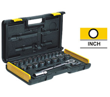 26PC 1/2 Drive 12 Point Socket Set